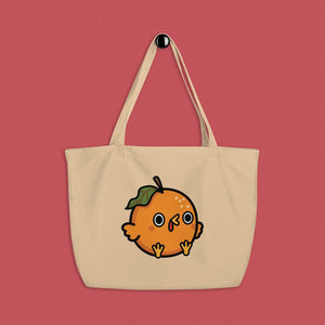 Orange Chicken Large Tote - Ni De Mama Chinese Clothing