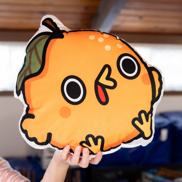 Orange Chicken Plush Pillow / Sample (Final Sale) - Ni De Mama Chinese - Inspired Clothing | ,