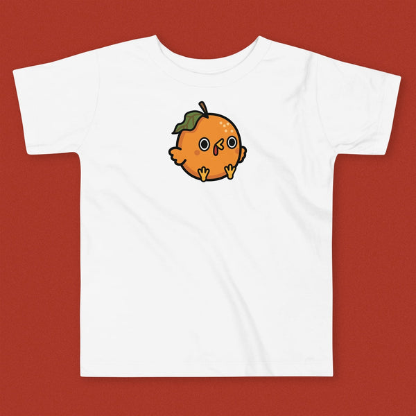 Orange Chicken Toddler T-Shirt - Ni De Mama Chinese - Inspired Clothing | White , 2T