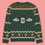 Load image into Gallery viewer, Mahjong Ornament Knit Sweater
