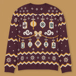 Load image into Gallery viewer, Mahjong Ornament Knit Sweater
