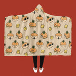 Load image into Gallery viewer, Pineapple Bun Hooded Blanket - Ni De Mama Chinese - Inspired Clothing | Soft Cream ,
