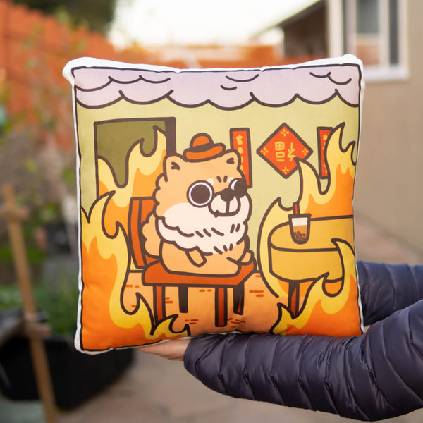 沒事 Plush Pillow 1 - Ni De Mama Chinese - Inspired Clothing | ,