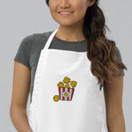 Load image into Gallery viewer, Popcorn Chicken Embroidered Apron - Ni De Mama Chinese Clothing
