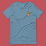 Load image into Gallery viewer, Popcorn Chicken Embroidered T-Shirt - Ni De Mama Chinese Clothing
