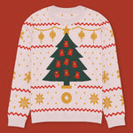 Load image into Gallery viewer, Red Envelope Christmas Tree Knit Sweater - Ni De Mama Chinese - Inspired Clothing | Soft Pink , 3XS
