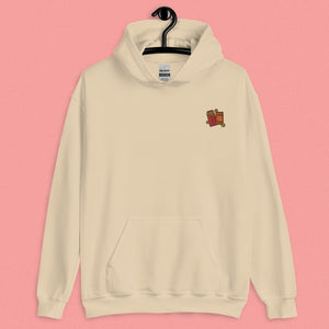 Red Envelope Embroidered Hoodie - Ni De Mama Chinese Clothing