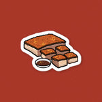 Load image into Gallery viewer, Roast Pork Vinyl Sticker

