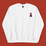 Load image into Gallery viewer, Roasted Duck Embroidered Sweatshirt / Imperfect (Final Sale) - Ni De Mama Chinese Clothing
