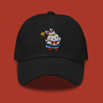 Load image into Gallery viewer, Sailor Mooncake Embroidered Cap - Ni De Mama Chinese - Inspired Clothing | Black ,

