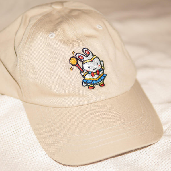 Sailor Mooncake Embroidered Cap - Ni De Mama Chinese - Inspired Clothing | Canvas ,