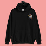 Load image into Gallery viewer, Sailor Mooncake Embroidered Hoodie - Ni De Mama Chinese - Inspired Clothing | Black , S
