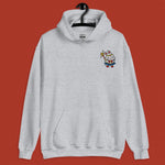 Load image into Gallery viewer, Sailor Mooncake Embroidered Hoodie - Ni De Mama Chinese - Inspired Clothing | Heather Grey , S
