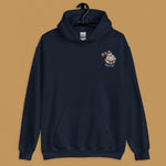 Load image into Gallery viewer, Sailor Mooncake Embroidered Hoodie - Ni De Mama Chinese - Inspired Clothing | Navy Blue , S
