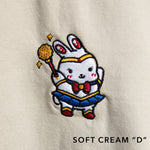 Load image into Gallery viewer, Sailor Mooncake Embroidered Sweatshirt / Sample (Final Sale) - Ni De Mama Chinese - Inspired Clothing | Soft Cream D , S
