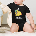 Load image into Gallery viewer, Sik Teng Mm Sik Gong Baby Onesie - Ni De Mama Chinese - Inspired Clothing | Romanization , Pink
