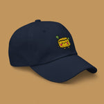 Load image into Gallery viewer, Stinky Tofu Embroidered Cap - Ni De Mama Chinese - Inspired Clothing | Navy Blue ,
