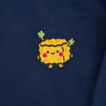 Load image into Gallery viewer, Stinky Tofu Embroidered Hoodie - Ni De Mama Chinese - Inspired Clothing | Navy Blue , S
