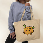 Load image into Gallery viewer, Stinky Tofu Large Tote - Ni De Mama Chinese - Inspired Clothing | Canvas ,
