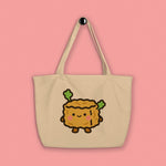 Load image into Gallery viewer, Stinky Tofu Large Tote - Ni De Mama Chinese - Inspired Clothing | Canvas ,
