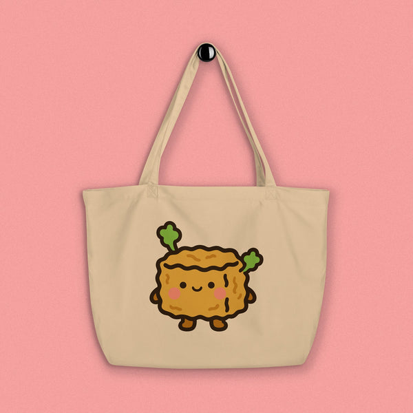 Stinky Tofu Large Tote - Ni De Mama Chinese - Inspired Clothing | Canvas ,