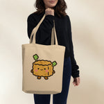 Load image into Gallery viewer, Stinky Tofu Tote Bag - Ni De Mama Chinese - Inspired Clothing | Canvas ,
