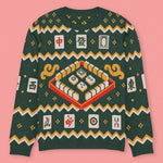 Load image into Gallery viewer, Mahjong Table Knit Sweater
