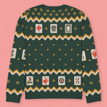 Load image into Gallery viewer, Mahjong Table Knit Sweater
