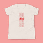 Load image into Gallery viewer, 謝謝 Thank You Kids T-Shirt / Traditional - Ni De Mama Chinese - Inspired Clothing | Heather Cream , S
