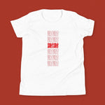 Load image into Gallery viewer, 謝謝 Thank You Kids T-Shirt / Traditional - Ni De Mama Chinese - Inspired Clothing | White , S
