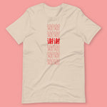 Load image into Gallery viewer, 谢谢 Thank You T-Shirt / Simplified - Ni De Mama Chinese - Inspired Clothing | Soft Cream , XS
