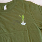 Load image into Gallery viewer, &quot;The Green Onion That Sprouts&quot; T-Shirt / Sample (Final Sale) - Ni De Mama Chinese - Inspired Clothing | Olive Green , M
