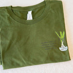 Load image into Gallery viewer, &quot;The Green Onion That Sprouts&quot; T-Shirt / Sample (Final Sale) - Ni De Mama Chinese - Inspired Clothing | Olive Green , M
