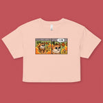 Load image into Gallery viewer, This Is Fine Crop T-Shirt - Ni De Mama Chinese Clothing
