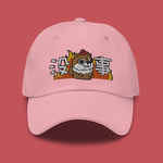 Load image into Gallery viewer, This Is Fine Embroidered Cap - Ni De Mama Chinese - Inspired Clothing | Pink ,
