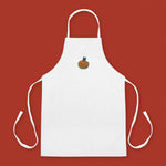 Load image into Gallery viewer, Tropical Pineapple Bun Embroidered Apron - Ni De Mama Chinese - Inspired Clothing | White ,
