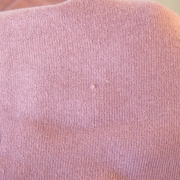 Xiao Long Bao Embroidered Crop Sweatshirt / Imperfect (Final Sale) - Ni De Mama Chinese - Inspired Clothing | Mauve , S