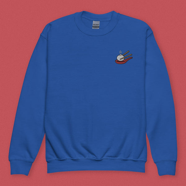 Xiao Long Bao Embroidered Kids Sweatshirt / Overstock (Final Sale)