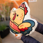 Load image into Gallery viewer, Year of the Chicken Plush Pillow - Ni De Mama Chinese - Inspired Clothing | ,
