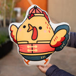 Load image into Gallery viewer, Year of the Chicken Plush Pillow - Ni De Mama Chinese - Inspired Clothing | ,

