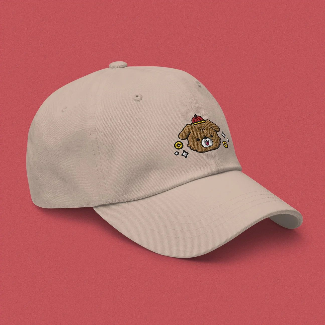 Year of the Dog Embroidered Cap / Overstock (Final Sale) - Ni De Mama Chinese - Inspired Clothing | Canvas ,