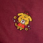 Load image into Gallery viewer, Year of the Dog Embroidered Sweatshirt / Sample (Final Sale) - Ni De Mama Chinese Clothing
