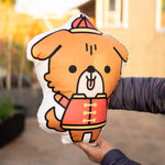 Load image into Gallery viewer, Year of the Dog Plush Pillow - Ni De Mama Chinese - Inspired Clothing | ,
