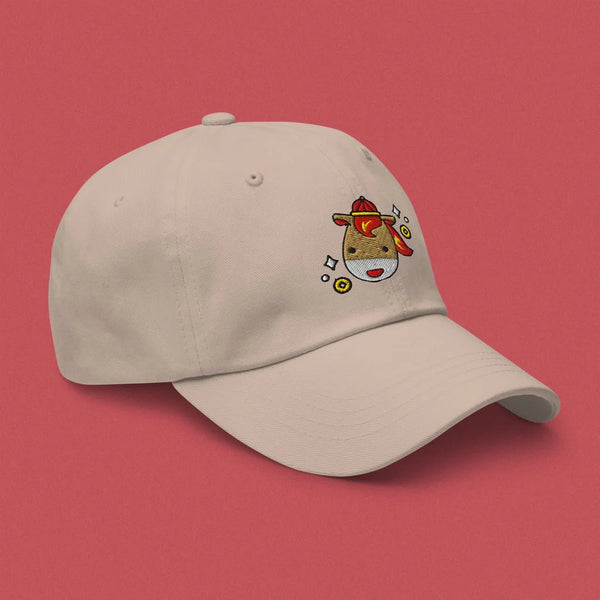 Year of the Fire Horse Embroidered Cap / Overstock (Final Sale) - Ni De Mama Chinese - Inspired Clothing | Canvas ,