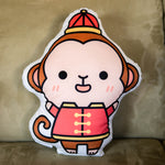 Load image into Gallery viewer, Year of the Monkey Plush Pillow - Ni De Mama Chinese - Inspired Clothing | ,
