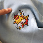 Load image into Gallery viewer, Year of the Ox Embroidered Sweatshirt / Overstock (Final Sale) - Ni De Mama Chinese - Inspired Clothing | Baby Blue , M
