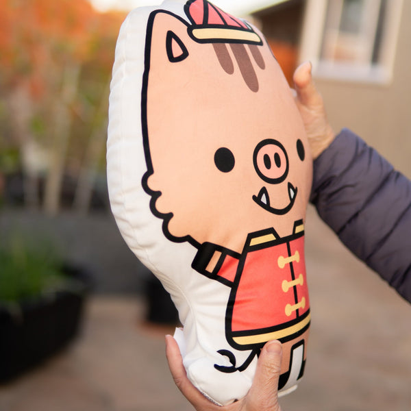Year of the Pig Plush Pillow - Ni De Mama Chinese - Inspired Clothing | ,