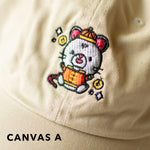 Load image into Gallery viewer, Year of the Rat Embroidered Cap / Imperfect Sample (Final Sale) - Ni De Mama Chinese Clothing
