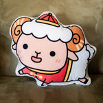 Load image into Gallery viewer, Year of the Sheep Plush Pillow - Ni De Mama Chinese - Inspired Clothing | ,
