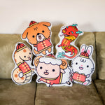 Load image into Gallery viewer, Year of the Sheep Plush Pillow - Ni De Mama Chinese - Inspired Clothing | ,
